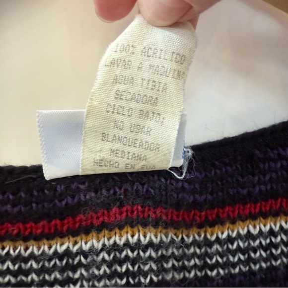 Patterned Knit Vest - Multicolor - Picture 4 of 6